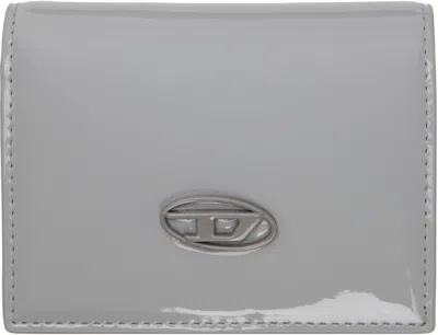 Diesel Gray Play Bi Fold Iii Wallet In T8060