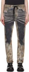 Diesel Gray Regular 2030 D-krooley Trousers