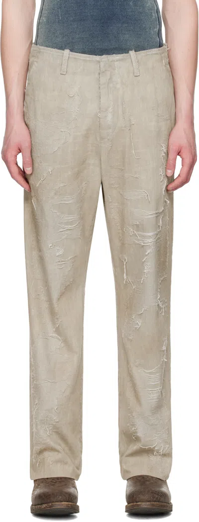 Diesel Grey Relaxed D-boix 007au Jeans In 9du