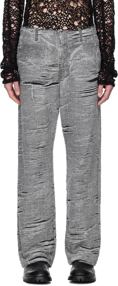 Diesel Grey Relaxed D-boix Ocmbr Jeans In E7240