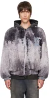 Diesel Gray S-depla Jacket In 93r