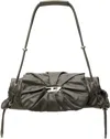 Diesel Gray Scrunch-d Shoulder S Bag In T8080