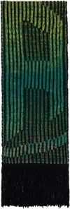 Diesel Green & Black K-shady Scarf In 5kv