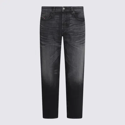 DIESEL DIESEL GREY COTTON DENIM JEANS