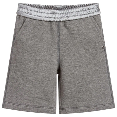Diesel Babies' Grey Cotton Shorts