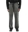 Diesel Grey Relaxed Drawstring Pants In Gray