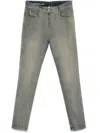 DIESEL GREY SKINNY DENIM JEANS
