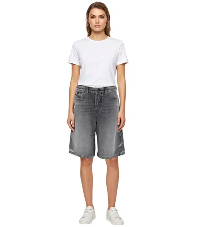 DIESEL GREY SOLID SHORTS
