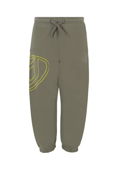 DIESEL GREY TROUSERS FOR BOY WITH LOGO