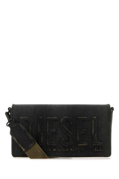 Diesel Handbags. In Black