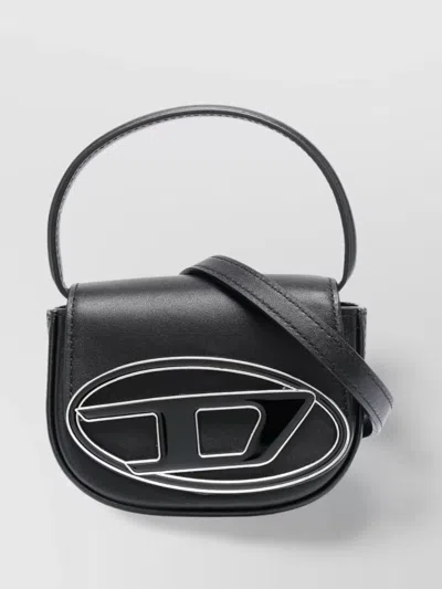 DIESEL HANDLE MINI LEATHER CROSS-BODY BAG