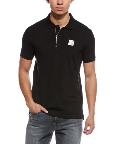 Diesel Harry Polo Shirt In Black