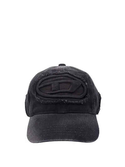 Diesel Hat In Black