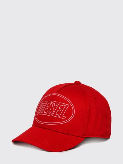 Diesel Hat Kids  In Red