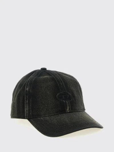 Diesel Hat Men  In Black