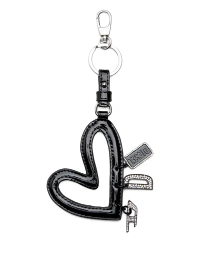 Diesel Heart-shaped Keychain