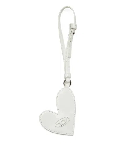 DIESEL HEART-SHAPED KEYCHAIN