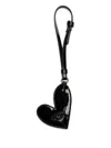 Diesel Mirror Charm With Glossy Finish In Black