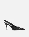 Diesel D-venus Sb - Décolleté Slingback In Black