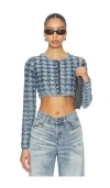 Diesel Blue M-hella Cardigan In Blue