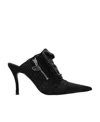Diesel Black D-venus Pocket ml Mules In Black