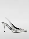 Diesel 80mm D-venus Sb Slingback Pumps In Silber