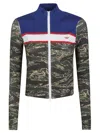 Diesel High Neck Slim-fit Sweater In Multi