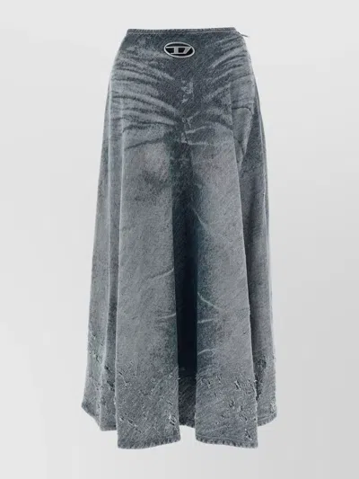 DIESEL HIGH WAIST DISTRESSED SKIRT COLLECTION