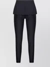 Diesel Women Blue Jersey P-hour-bond Trousers In Blue