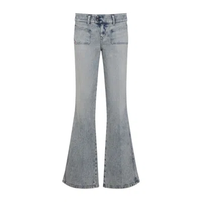 Diesel D-hush Jeans Jeans In Blue