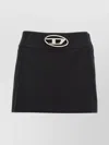 Diesel Multicolor Wool-blend Skirt With Tailored Silhouette