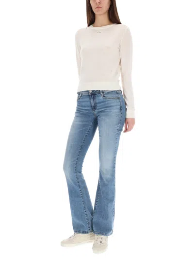 Diesel High-waisted Denim Jeans - Fw25 Collection In Blue
