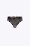 Diesel Hipster Briefs In Denim-effect Jersey In Antracite