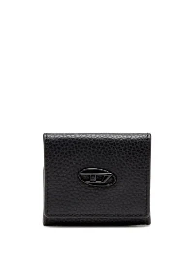 Diesel "hissu Evo" Coin Case Accessories In Black