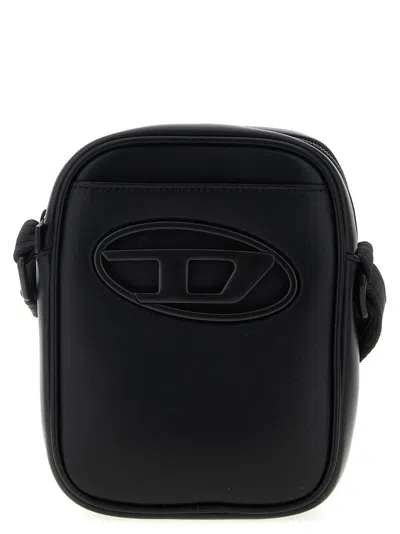 Diesel 'holi-d' Crossbody Bag In Black