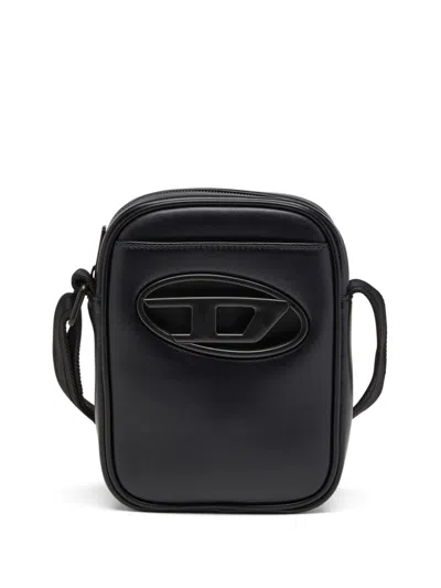Diesel Holi-d Crossbody Bag In Black