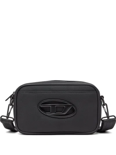 Diesel Holi-d Messenger Bag In Black