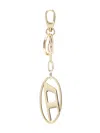 Diesel Holy-c Keyring In Gold