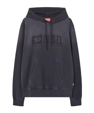 DIESEL HOODED DRAWSTRING HOODIE