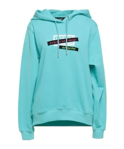 Diesel Hooded Track Jackets In Blue