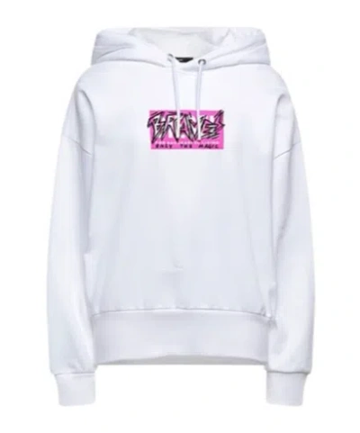 Diesel Hooded Track Jackets In White