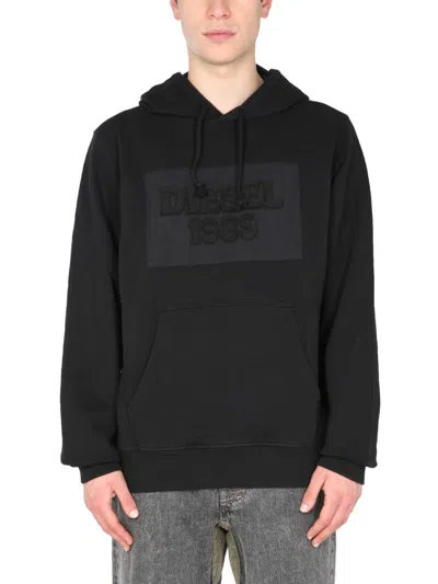 Diesel Hoodie In Black