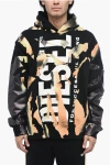 DIESEL HOODIE S-MAC-HOOD-M1 SWEATSHIRT WITH ALL-OVER PRINT