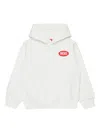 Diesel Hoodie In White