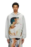 Diesel X Tom Of Finland Foundation Kiss-print Hoodie