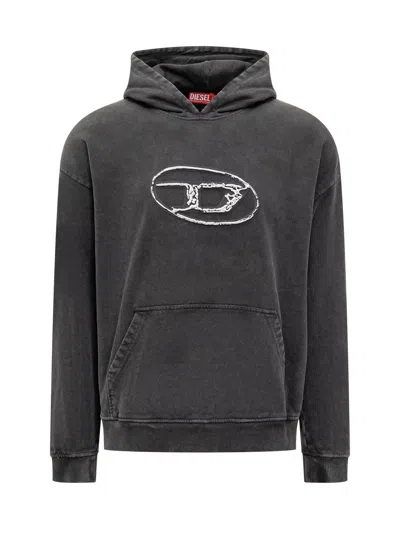 DIESEL HOODIE WITH LOGO