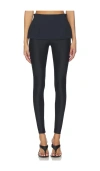 Diesel Black P-hour-bond Leggings In Black
