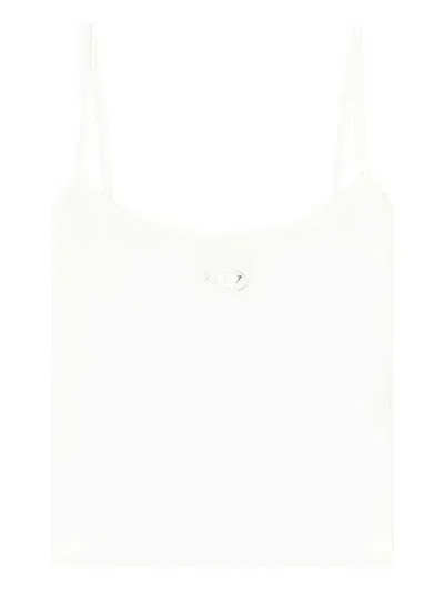 Diesel Hupy T-shirt With Logo In White