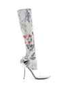 Diesel Hybrid Sandals With Graphic Print In Multicolor