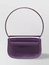 Diesel Iconic Mirrored Leather Shoulder Bag
